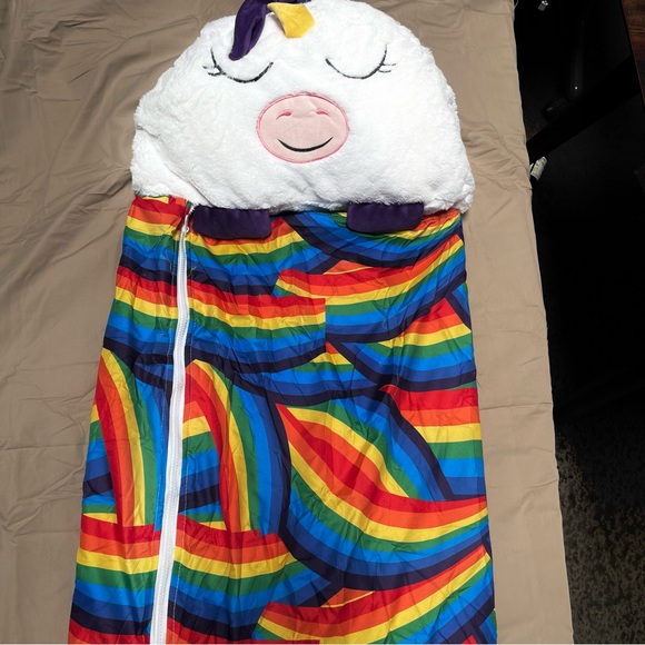 Unicorn Sleeping Bag with pillow. - Picture 1 of 3
